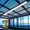 Solar Square Transparent Wall Panels