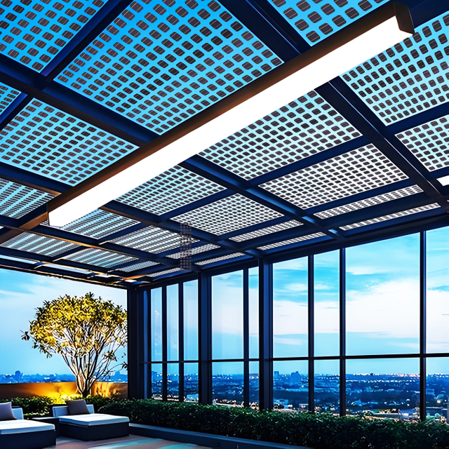 Solar Square Transparent Wall Panels