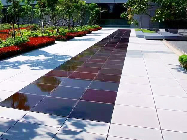 Solar Rectangle Floor Tile