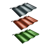 Colored Solar Three Curved Roof Tile