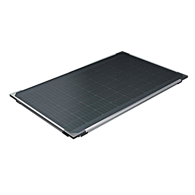 Black Solar Rectangle Floor Tile